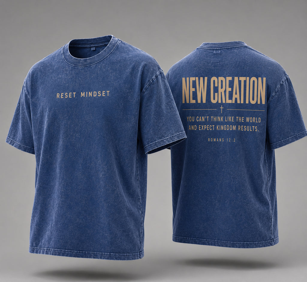 New Creation Romans 12:2 (oversize fit)