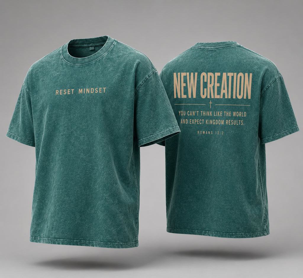 New Creation Romans 12:2 (oversize fit)